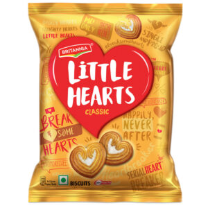 Britannia Little Hearts Cookies 26 g